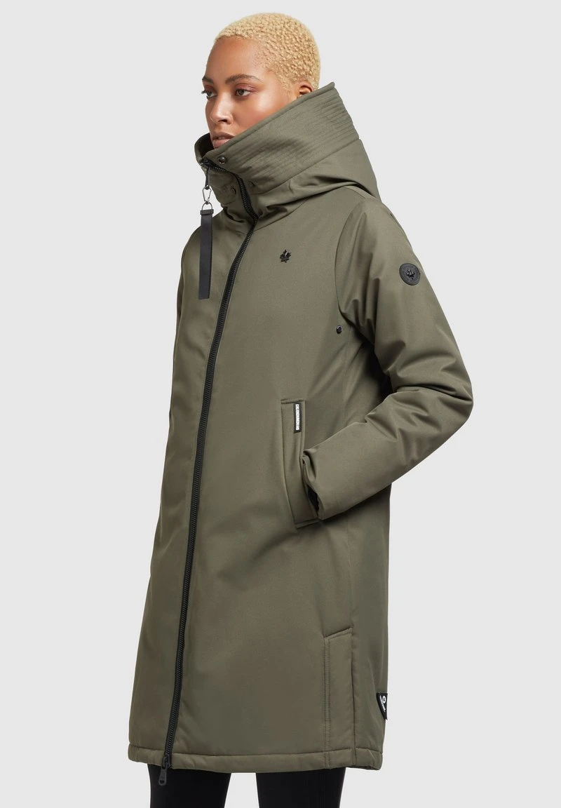 Khujo LISAD - Wintermantel - Khaki Grün 7 Khujo LISAD - Wintermantel - Khaki Grün – Bild 5