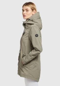 Khujo CAIMA - Parka - Graugrün -Khujo 04f93a46cb624ba98f70d0dfae30b479
