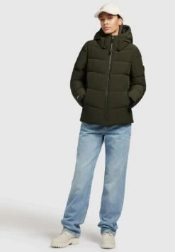 Khujo FAMES - Winterjacke - Dunkelgrün -Khujo 0538a4bb088f4a26b486a5b7bc0de474