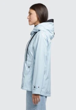 Khujo SOMIA - Regenjacke / Wasserabweisende Jacke - Hellblau -Khujo 085c0880ee374ad7bc131dce57fa7f02