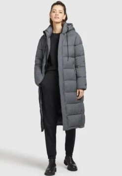 Khujo JULINA MATT - Wintermantel - Anthrazit -Khujo 0a6d17b6116c4af7892dd63e1f487945