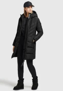 Khujo MUGG - Wintermantel - Schwarz -Khujo 0e61bcdf66c543c19eb4396e89719885