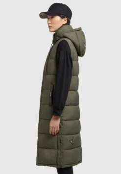 Khujo TOURIN MATT - Weste - Khaki Grün 11 Khujo TOURIN MATT - Weste - Khaki Grün -Khujo 180c2663ef3e4167ad8e3d5f795484c0