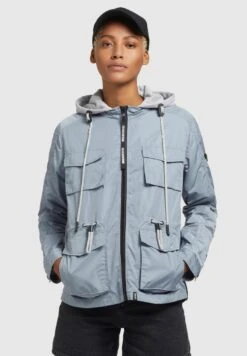 Khujo 34 Khujo FLAMES - Leichte Jacke - Blaugrau Hell