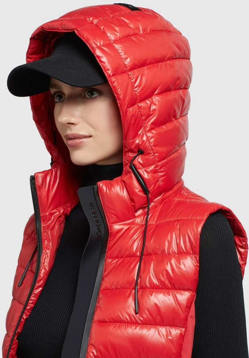 Khujo FABIA SHINY - Weste - Rot 8 Khujo FABIA SHINY - Weste - Rot – Bild 6