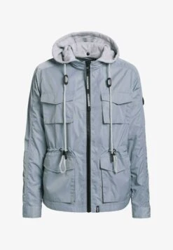 Khujo FLAMES - Leichte Jacke - Blaugrau Hell -Khujo 271ec0f1b79d480f9e8b77e0131edb46