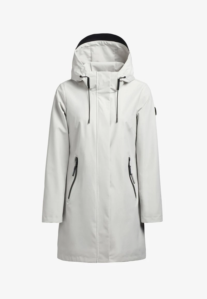 Khujo IZAF - Regenjacke / Wasserabweisende Jacke - Hellgrau 8 Khujo IZAF - Regenjacke / Wasserabweisende Jacke - Hellgrau – Bild 6