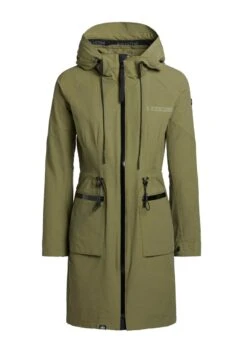 Khujo LEVANE - Regenjacke / Wasserabweisende Jacke - Olivgrün -Khujo 29fda30cb0b44fe28bb278848ef36af2