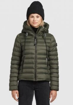 Khujo 28 Khujo LOVINA2 SHINE - Winterjacke - Dunkeloliv