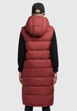 Khujo MAGNETA MATT - Weste - Rostrot -Khujo 34d9453bf3cf4596ac7db34b1946b29c