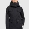 Khujo ELST - Parka - Schwarz -Khujo 3d32abdd922c4f25948f3c044b875e84