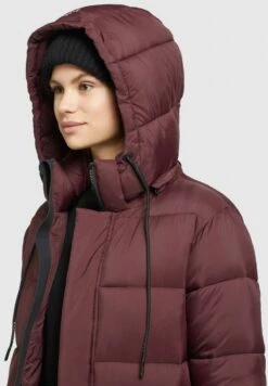 Khujo JULINA MATT - Wintermantel - Dunkelrot -Khujo 411ced3e13874666a681bc0951481dbe