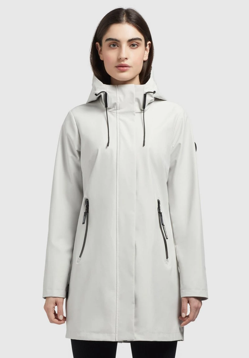 Khujo IZAF - Regenjacke / Wasserabweisende Jacke - Hellgrau 3 Khujo IZAF - Regenjacke / Wasserabweisende Jacke - Hellgrau