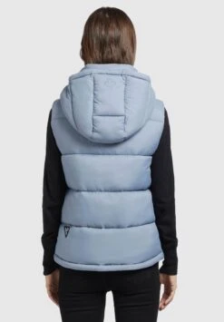 Khujo EDEN MATT - Weste - Hellblau -Khujo 4937c8621f9e47deafa1a36fd43d1e1d