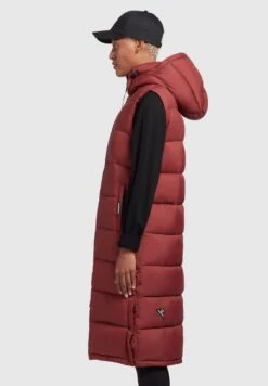 Khujo MAGNETA MATT - Weste - Rostrot -Khujo 4a96717245d34d42ab46a0f9fc5b6f33