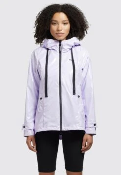 Khujo SOMIA - Regenjacke / Wasserabweisende Jacke - Flieder Hell