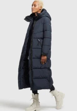 Khujo SHIMANTA2 - Wintermantel - Schwarzblau -Khujo 505e81f5307841f4ba31440a35780270