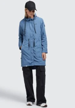 Khujo ADDA - Kurzmantel - Blau -Khujo 50ae1e73815944d9bdeba4bcaf5dd2e6