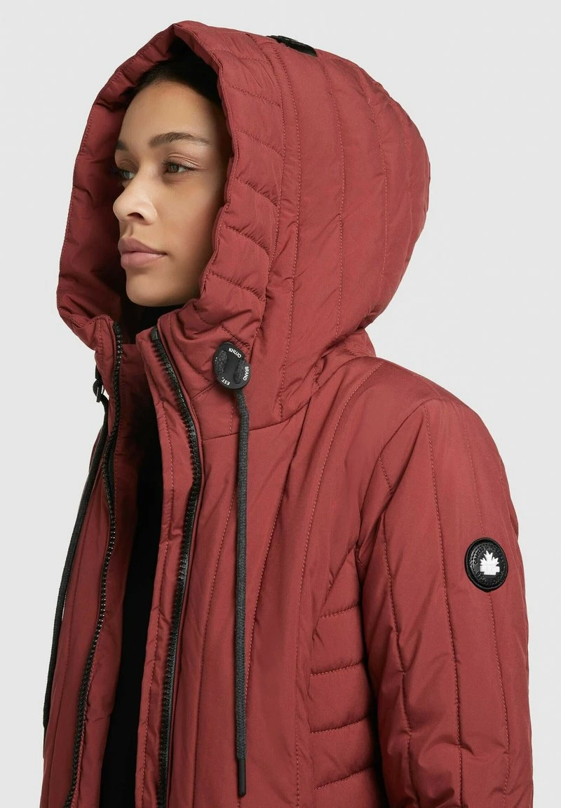 Khujo JERRY PRIME6 LIGHT - Wintermantel - Rostrot 8 Khujo JERRY PRIME6 LIGHT - Wintermantel - Rostrot – Bild 6