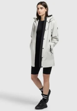 Khujo IZAF - Regenjacke / Wasserabweisende Jacke - Hellgrau 10 Khujo IZAF - Regenjacke / Wasserabweisende Jacke - Hellgrau -Khujo 51f9de3bbcc94edbb2c91f75ff382d33