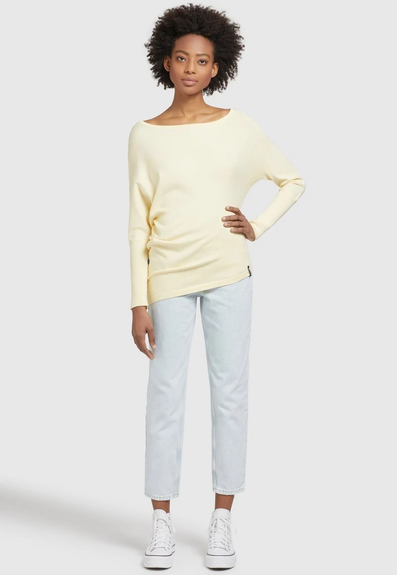 Khujo SHEA - Strickpullover - Hellgelb 4 Khujo SHEA - Strickpullover - Hellgelb – Bild 2