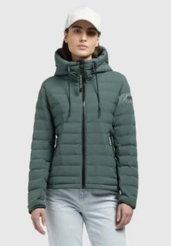 Khujo LOVINA MATT - Winterjacke - Kupfergrün