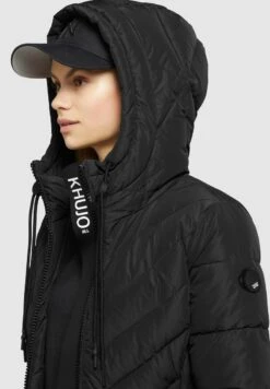 Khujo MUGG - Wintermantel - Schwarz -Khujo 632771ddd5174824962c13ad3048ee95