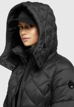 Khujo ANETH - Wintermantel - Schwarz -Khujo 6bc2d295fa0945a09274edcbe20a84b0