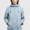 Khujo CAIMA - Parka - Hellblau -Khujo 7011597f6173460ab1b8fd7a0b23f838