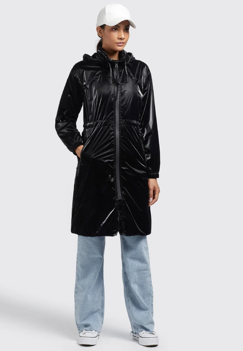 Khujo MARTHE - Regenjacke / Wasserabweisende Jacke - Schwarz 4 Khujo MARTHE - Regenjacke / Wasserabweisende Jacke - Schwarz – Bild 2