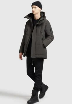 Khujo FANK - Winterjacke - Dunkel Olivgrau -Khujo 72a4952e07ba47da93842718e132e73d