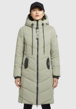 Khujo ARIBAY3 PEACHED - Wintermantel - Mintgrün