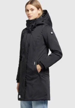 Khujo BLOSSOM - Wintermantel - Schwarz -Khujo 79fe36d0c5fa4aa9afad8c304dba4cef