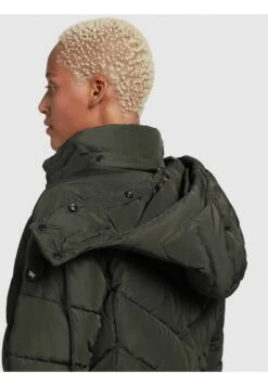 Khujo CUPS - Wintermantel - Dunkelgrun -Khujo 7b43e0beff12470c8cfc89ff227f77db