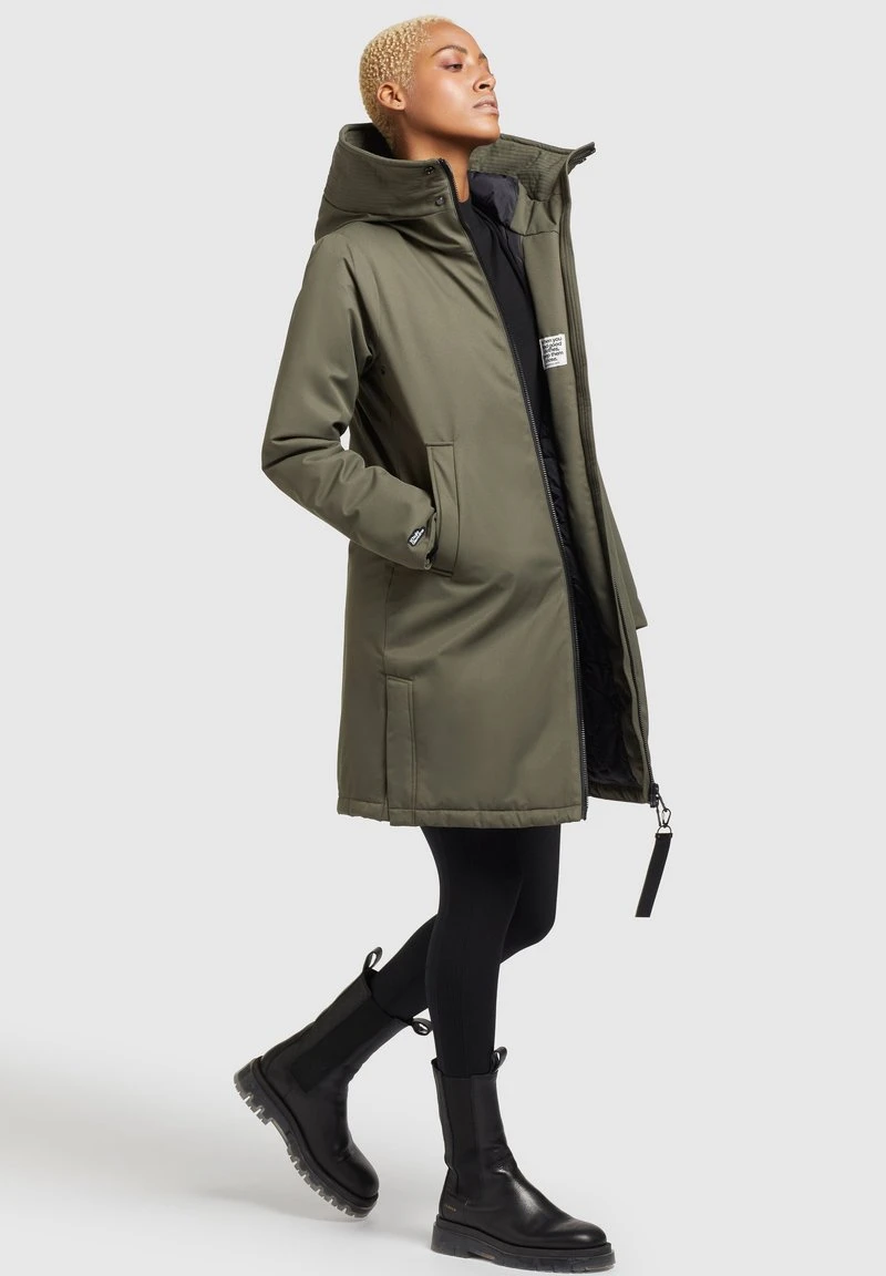 Khujo LISAD - Wintermantel - Khaki Grün 8 Khujo LISAD - Wintermantel - Khaki Grün – Bild 6