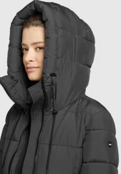 Khujo YOUMA - Wintermantel - Schwarz -Khujo 82cacc8183944fda8fed28d64eee8836