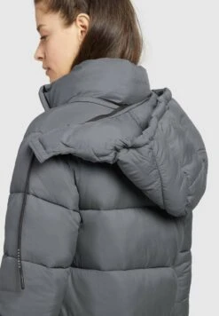 Khujo JULINA MATT - Wintermantel - Anthrazit -Khujo 83a71dacd51e4c2884780447ccbf70ba