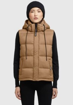 Khujo 40 Khujo EDEN MATT - Weste - Ocker