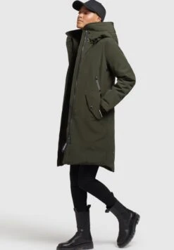 Khujo CHARLYN - Wintermantel - Dunkelgrün -Khujo 88248d6227834fb8a1b643cbab8d040c