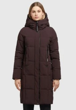 Khujo NAMITA - Wintermantel - Weinrot