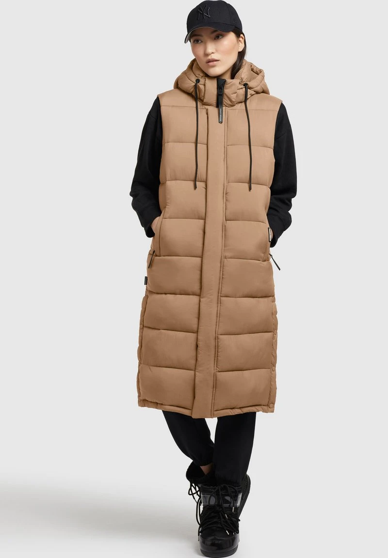 Khujo TOURIN MATT - Weste - Ocker 4 Khujo TOURIN MATT - Weste - Ocker – Bild 2