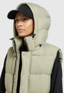 Khujo MAGNETA MATT - Weste - Mintgrün -Khujo 94a162e4fd644146a9fa0e3f4934844c