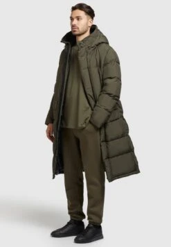 Khujo PATO - Wintermantel - Olivgrün -Khujo 970f950bec16446eb9a030cd28e5cca8