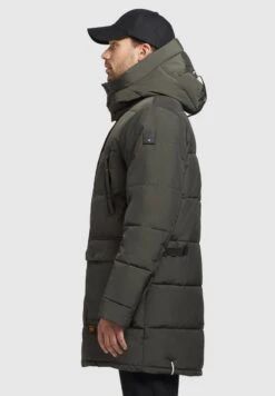 Khujo VIVAS - Wintermantel - Dunkeloliv -Khujo 9de739e4c28c4821982eedb2b6dde924