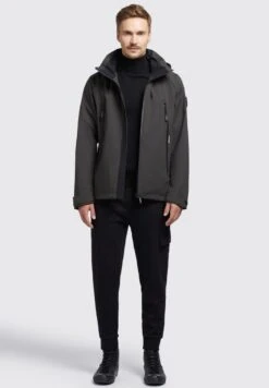 Khujo ADAM - Regenjacke / Wasserabweisende Jacke - Braun -Khujo 9e72e2060a5d425c9b8660338928012e