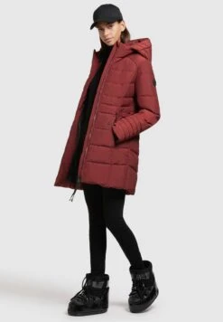 Khujo AMARAY 3 - Wintermantel - Rostrot -Khujo aa49f2bf51f548418331b735eb0b3d4a