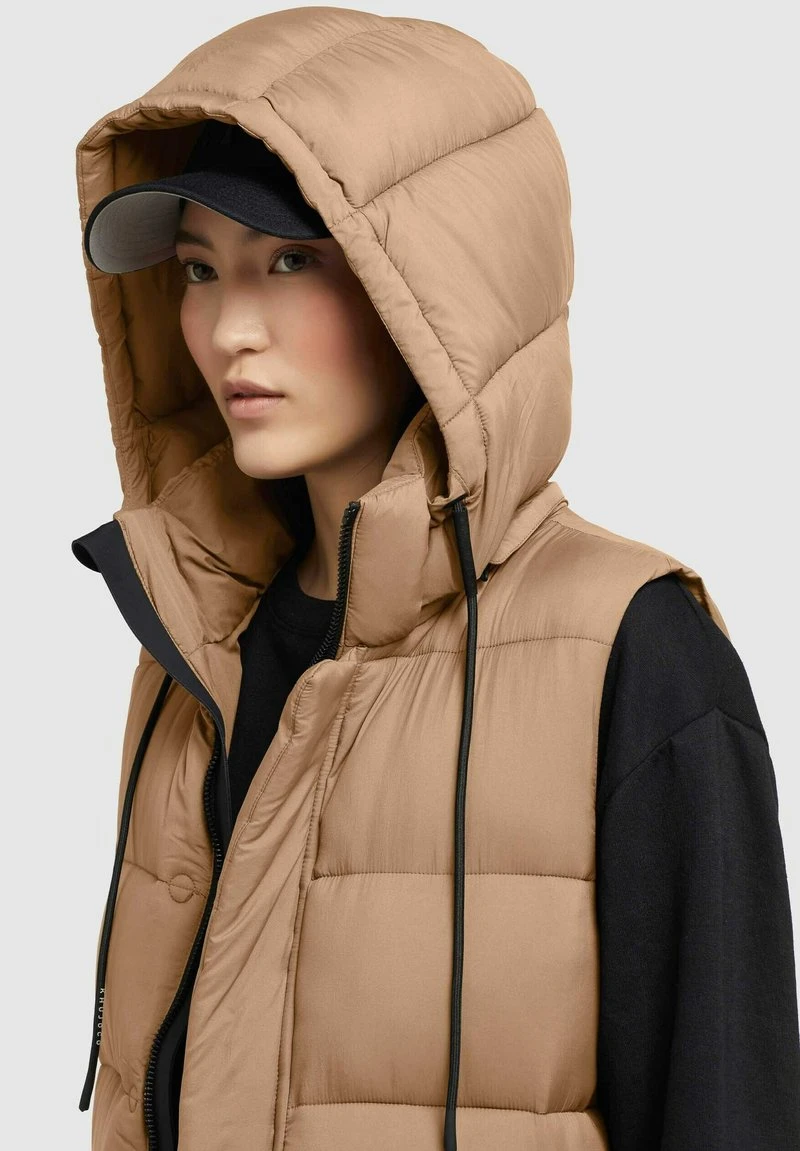 Khujo TOURIN MATT - Weste - Ocker 6 Khujo TOURIN MATT - Weste - Ocker – Bild 4