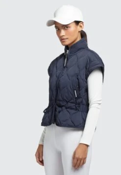 Khujo HERA - Weste - Dunkelblau -Khujo b5d3b1048cd54f5893bb8eb404fa129a