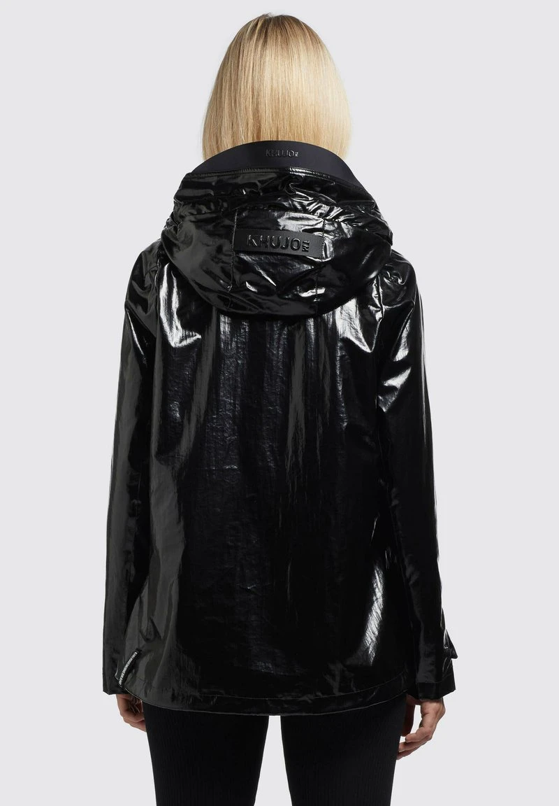 Khujo SOMIA - Regenjacke / Wasserabweisende Jacke - Schwarz 5 Khujo SOMIA - Regenjacke / Wasserabweisende Jacke - Schwarz – Bild 3