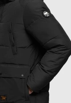 Khujo PRIMERO - Winterjacke - Schwarz -Khujo be55ab85ec624920b64fc720e8431fce